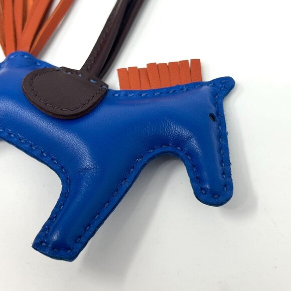 HERMES BNIB Rodeo PM Milo Lambskin GriGri PM Bag Charm - Picture 10 of 13